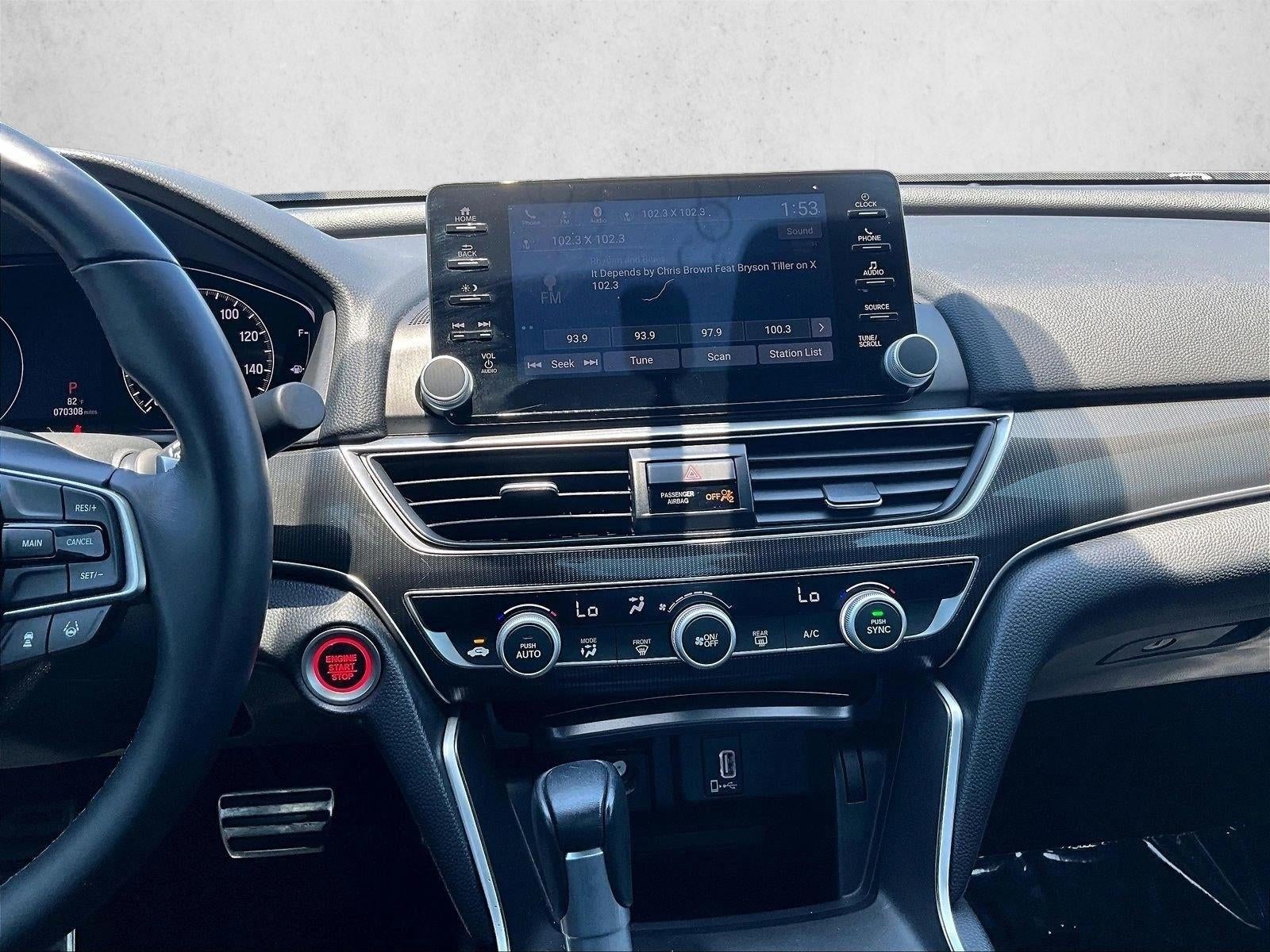 2019 Honda Accord Sedan Sport 1.5T