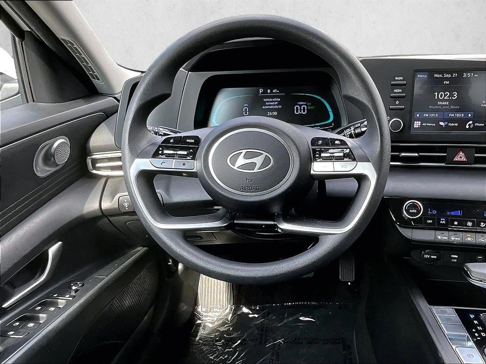 2025 Hyundai Elantra Hybrid Blue