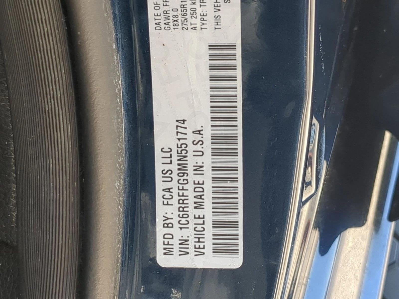 2021 RAM 1500 Big Horn Crew Cab 4x4 5'7" Box