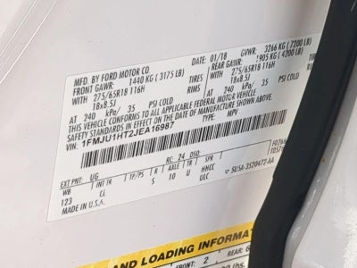 2018 Ford Expedition XLT