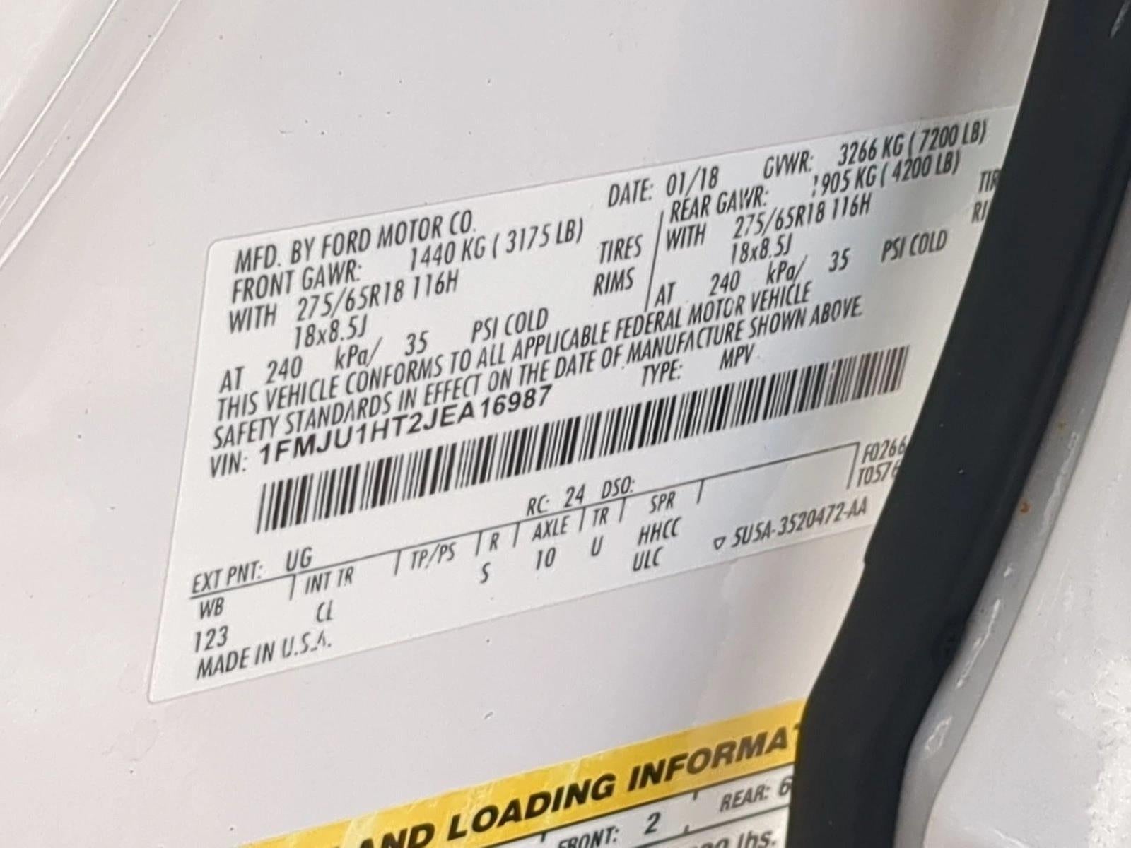 2018 Ford Expedition XLT