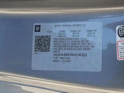 2019 Chevrolet Camaro 1LT