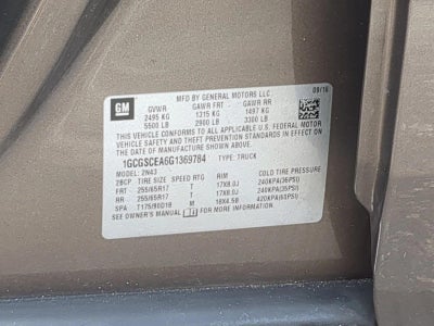 2016 Chevrolet Colorado 2WD LT