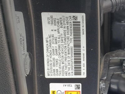 2025 Honda Civic Sedan Sport