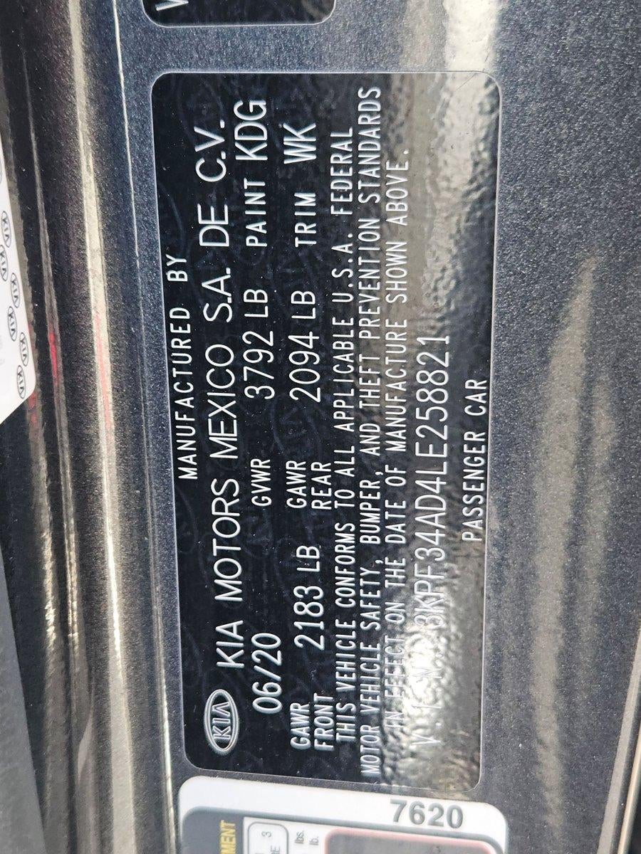 2020 Kia Forte GT-Line