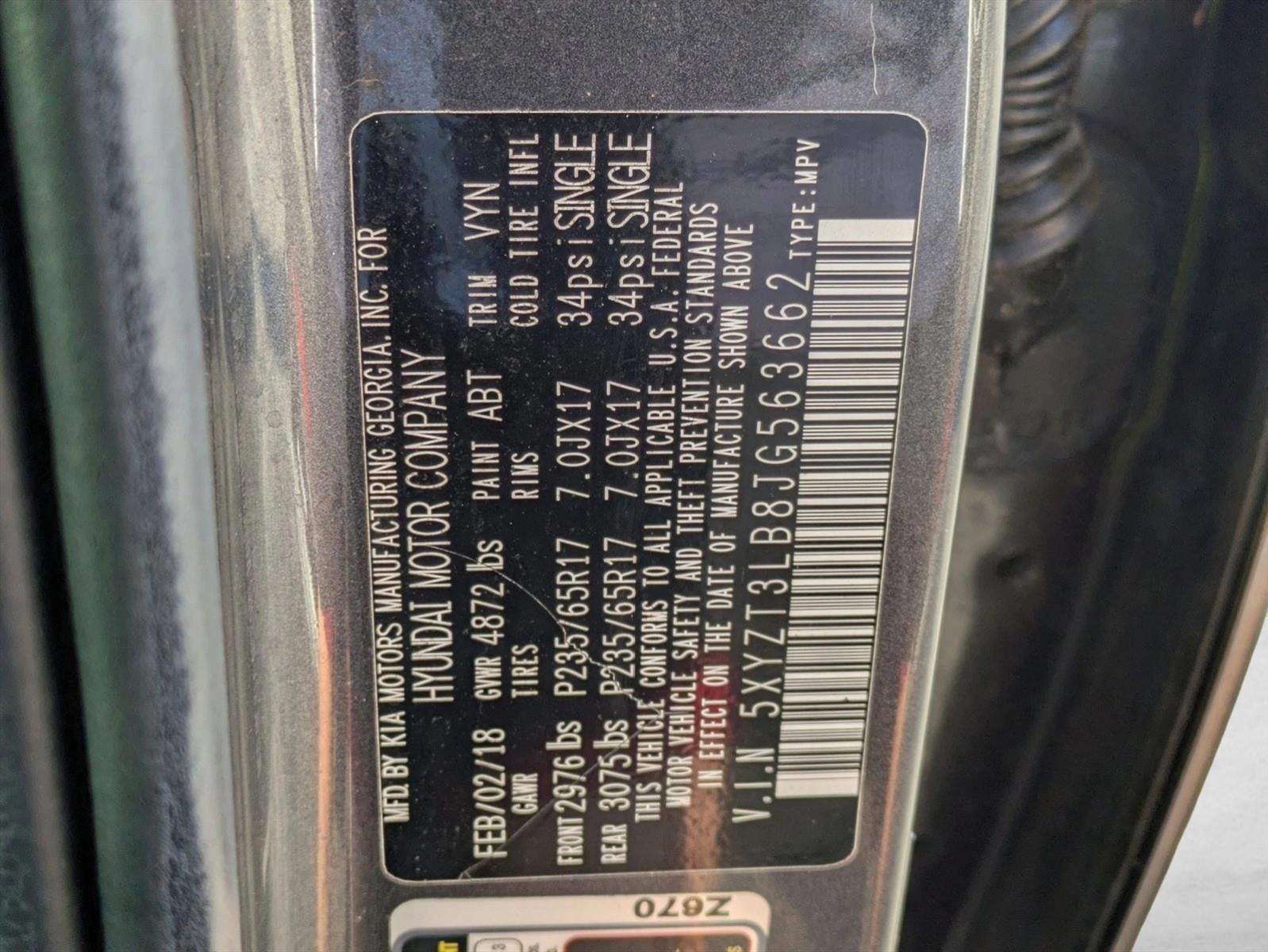 2018 Hyundai Santa Fe Sport 2.4L