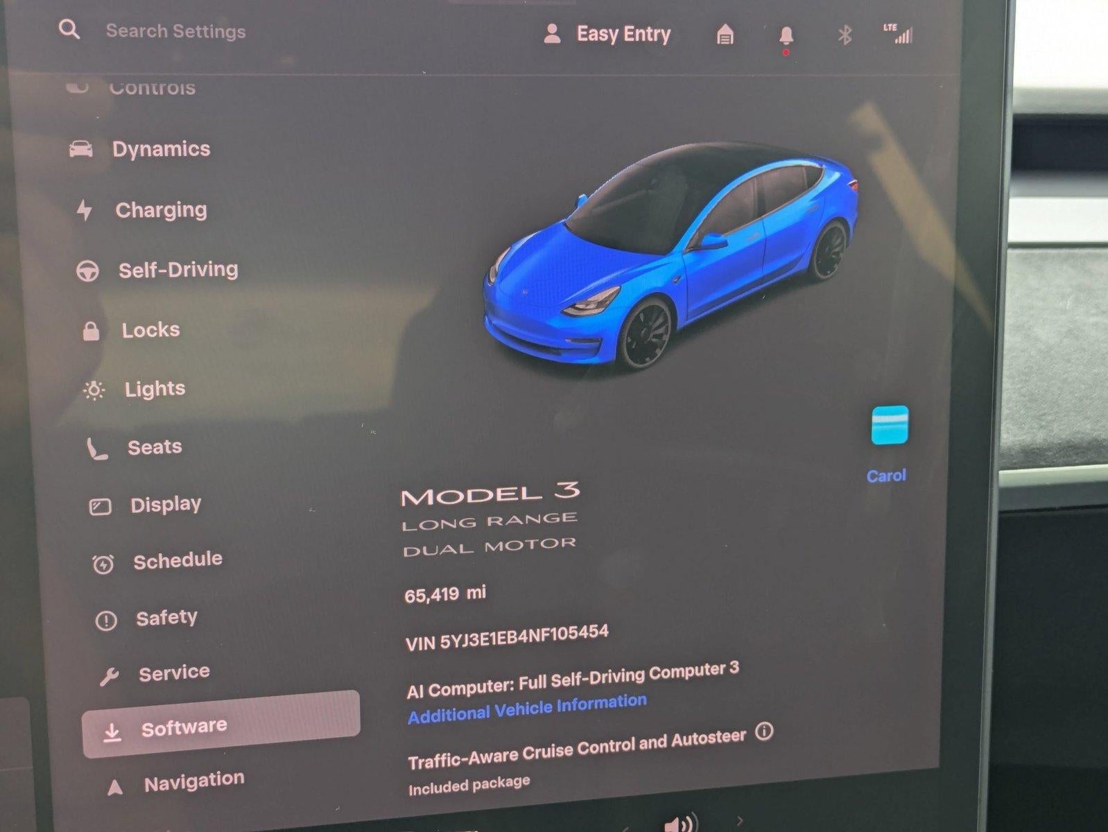 2022 Tesla Model 3 Long Range Dual Motor All-Wheel Drive
