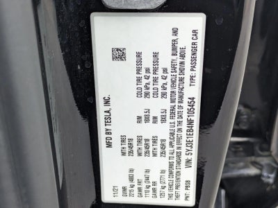 2022 Tesla Model 3 Long Range Dual Motor All-Wheel Drive