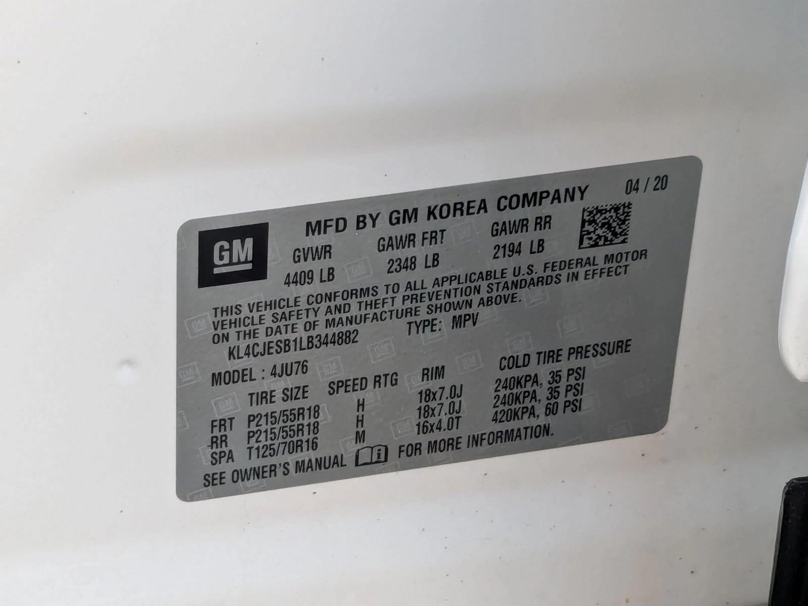 2020 Buick Encore Preferred