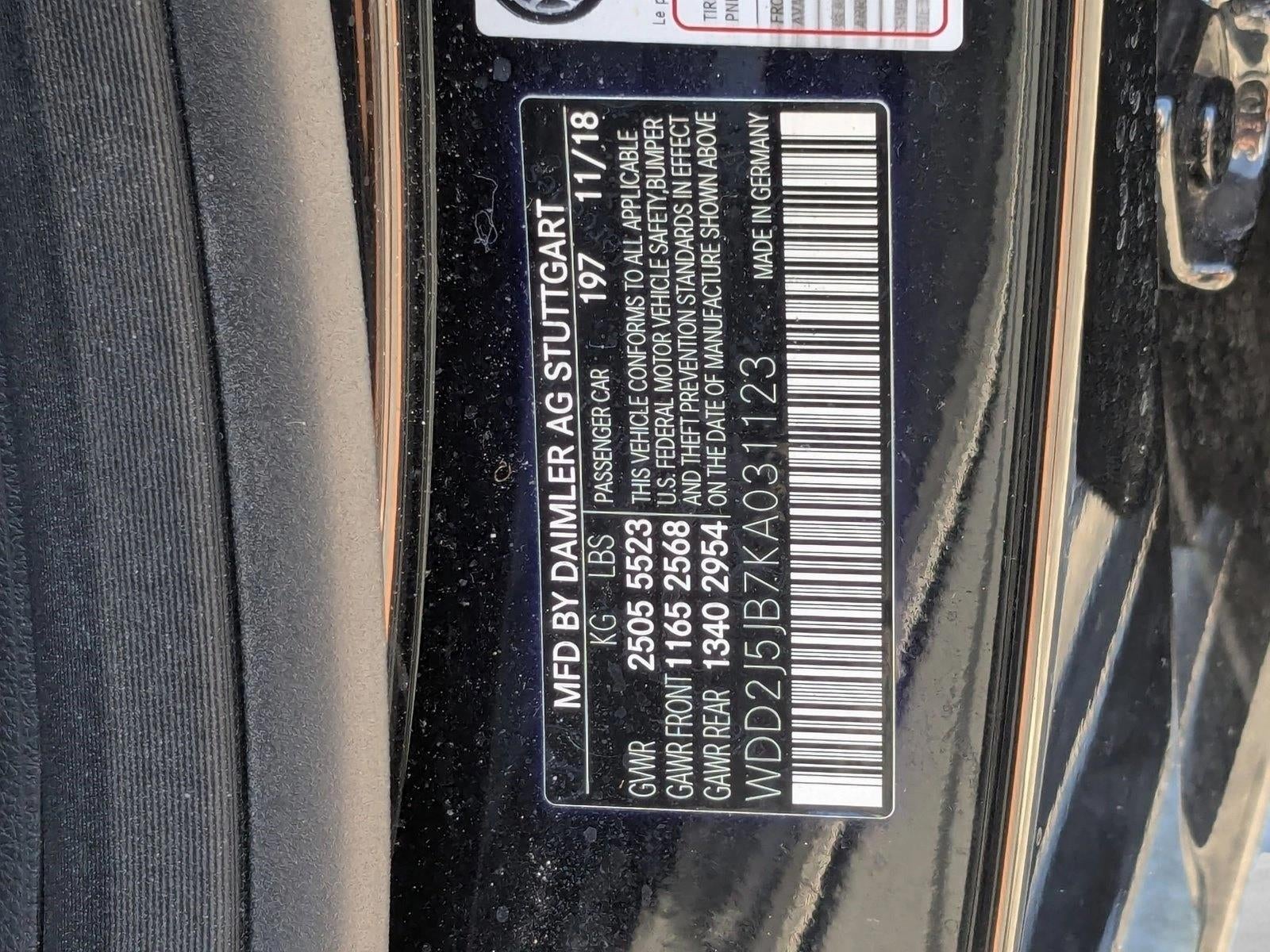 2019 Mercedes-Benz CLS CLS 450