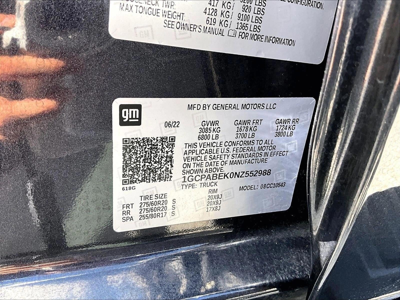 2022 Chevrolet Silverado 1500 Custom