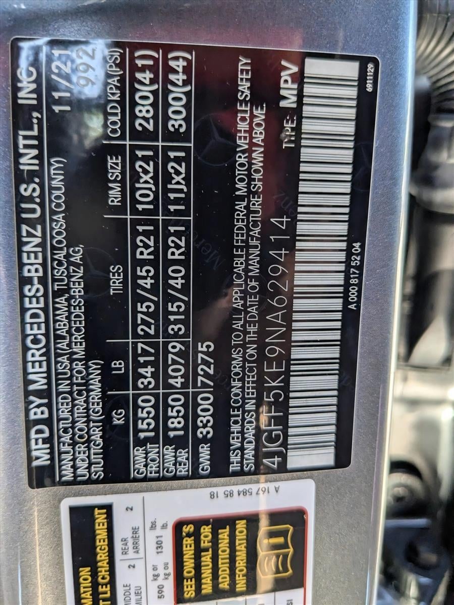 2022 Mercedes-Benz GLS GLS 450