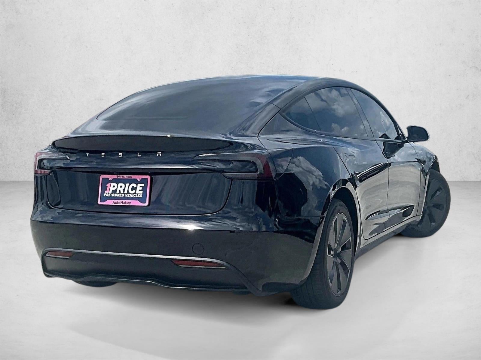 Used 2025 Tesla Model 3 Long Range with VIN 5YJ3E1EA5SF909409 for sale in Miami, FL