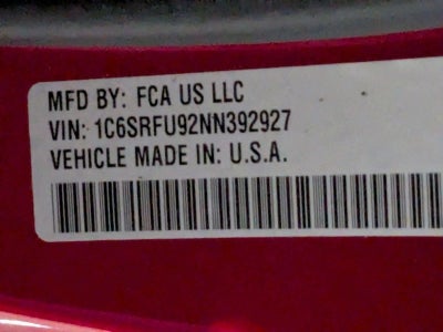 2022 RAM 1500 TRX Crew Cab 4x4 5'7" Box