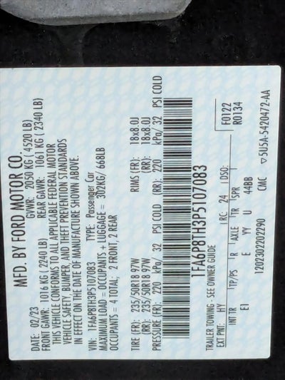 2023 Ford Mustang EcoBoost