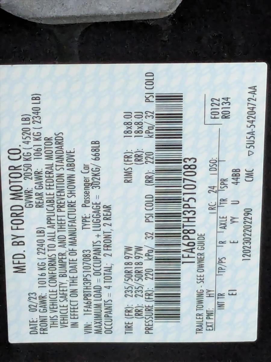 2023 Ford Mustang EcoBoost