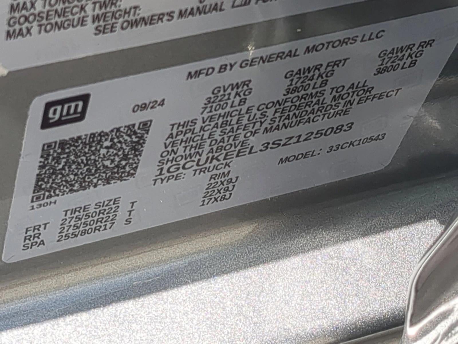 2025 Chevrolet Silverado 1500 RST