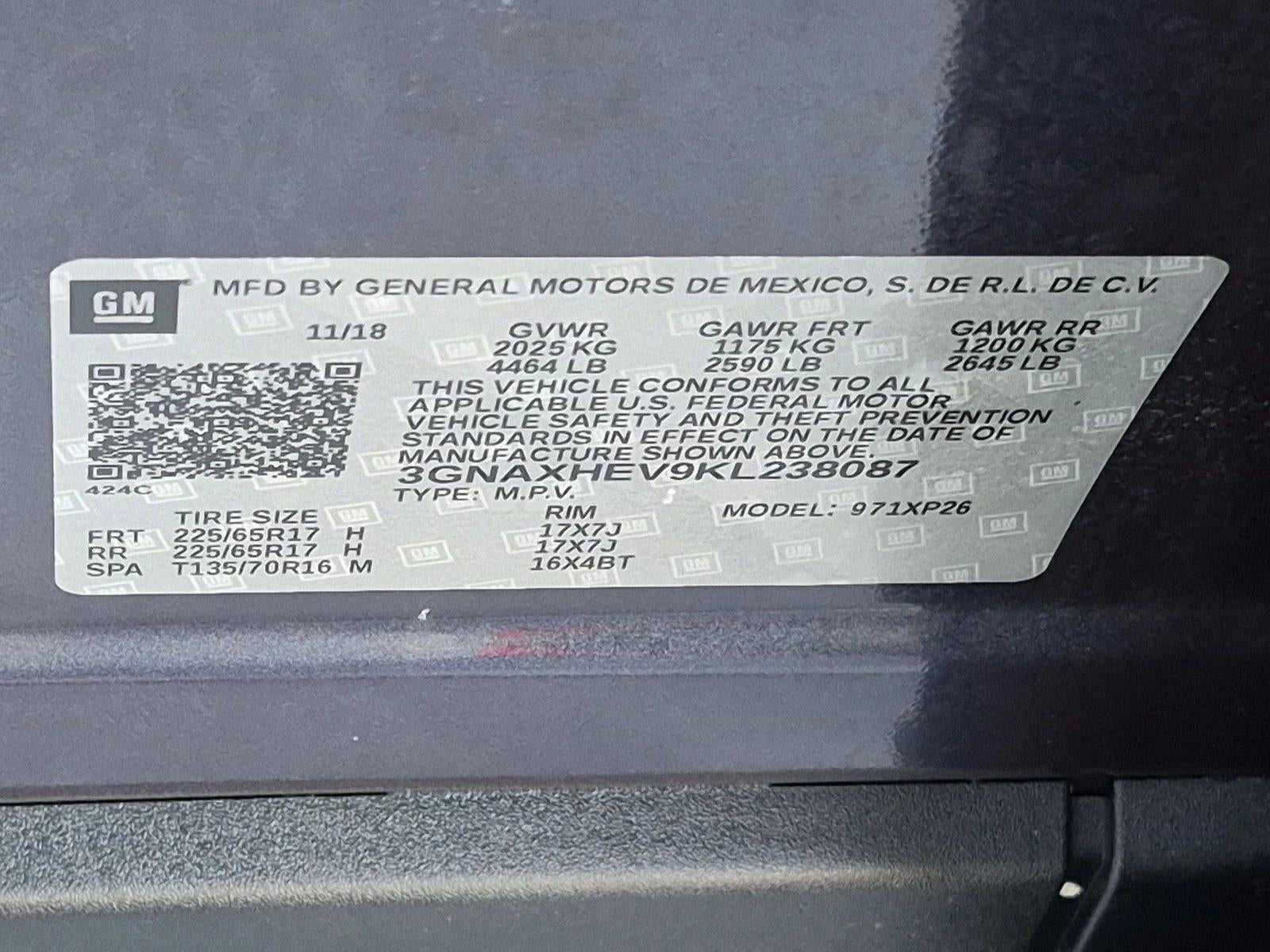2019 Chevrolet Equinox LS