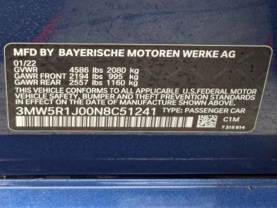 2022 BMW 3 Series 330i