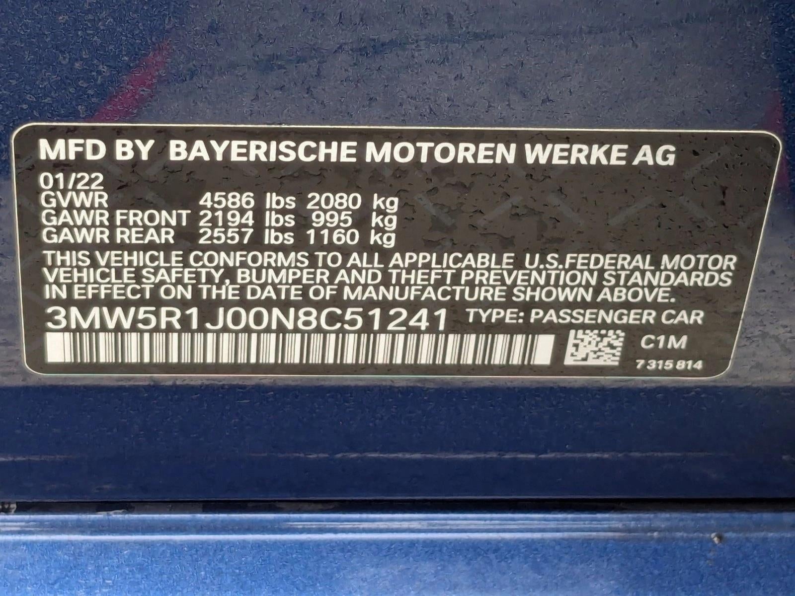 2022 BMW 3 Series 330i