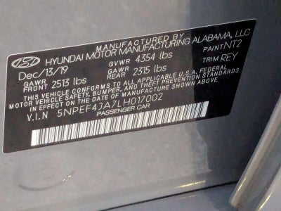 2020 Hyundai Sonata SEL