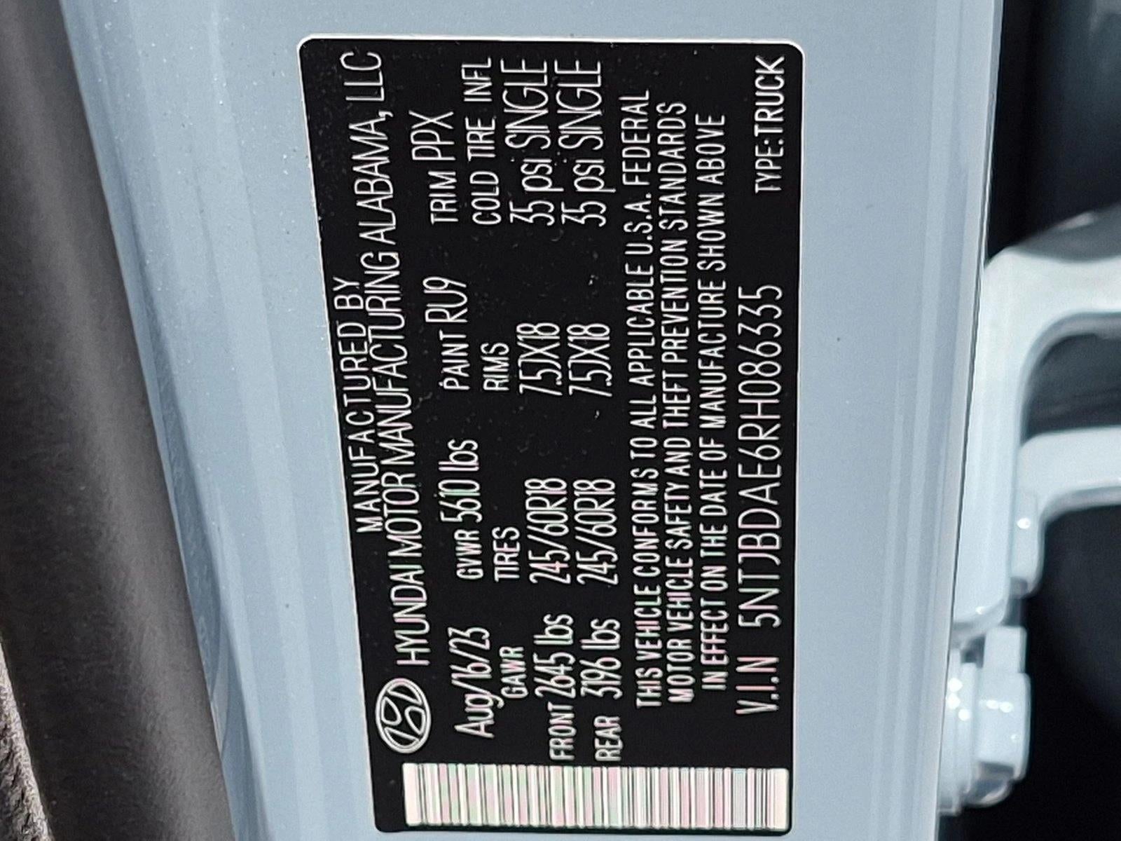 2024 Hyundai Santa Cruz SEL