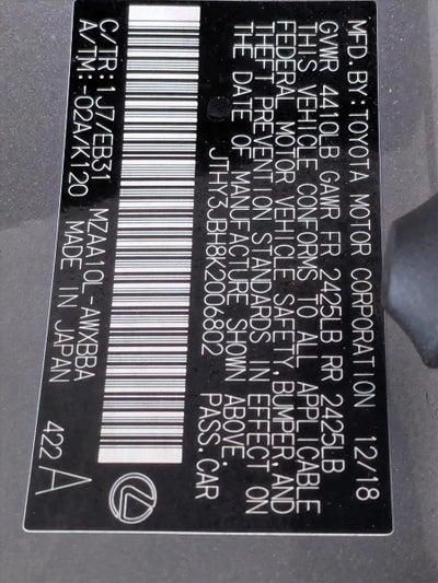 2019 Lexus UX UX 200