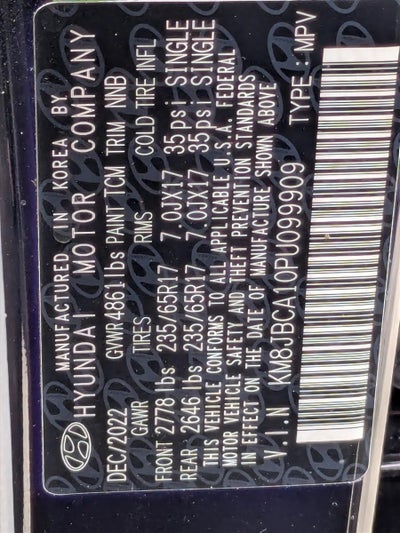 2023 Hyundai Tucson Hybrid Blue