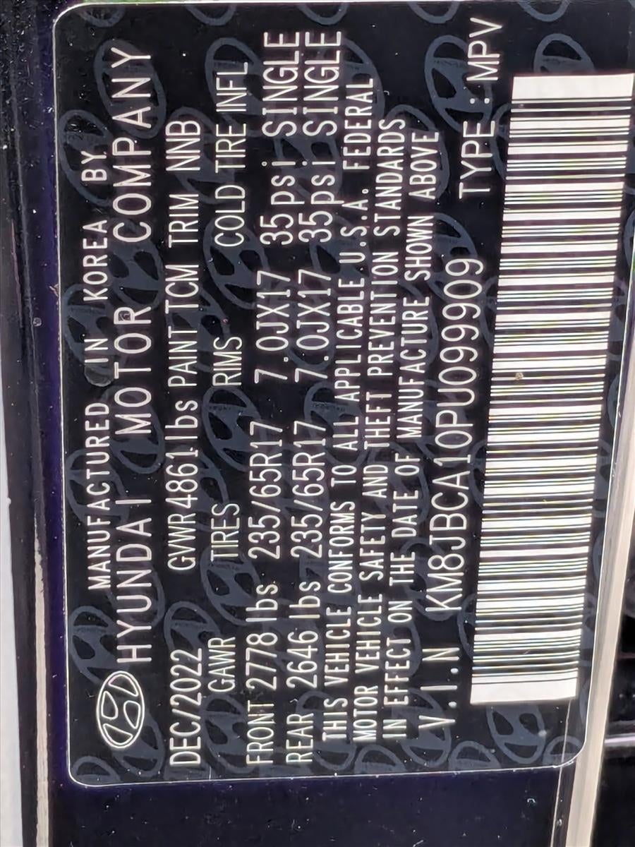 2023 Hyundai Tucson Hybrid Blue