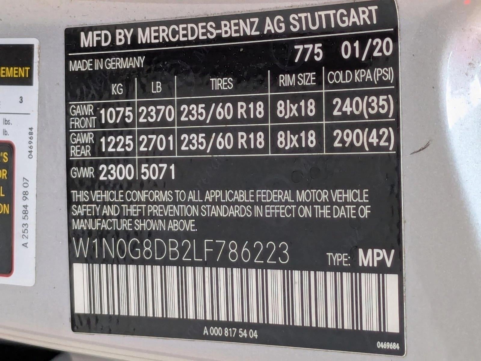 2020 Mercedes-Benz GLC GLC 300