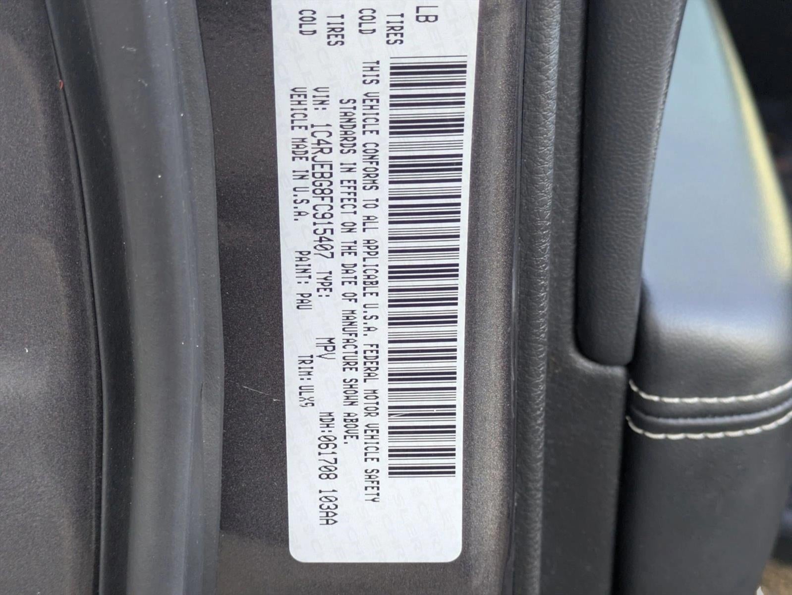 2015 Jeep Grand Cherokee Limited