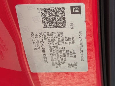 2021 Chevrolet Corvette Stingray 2LT