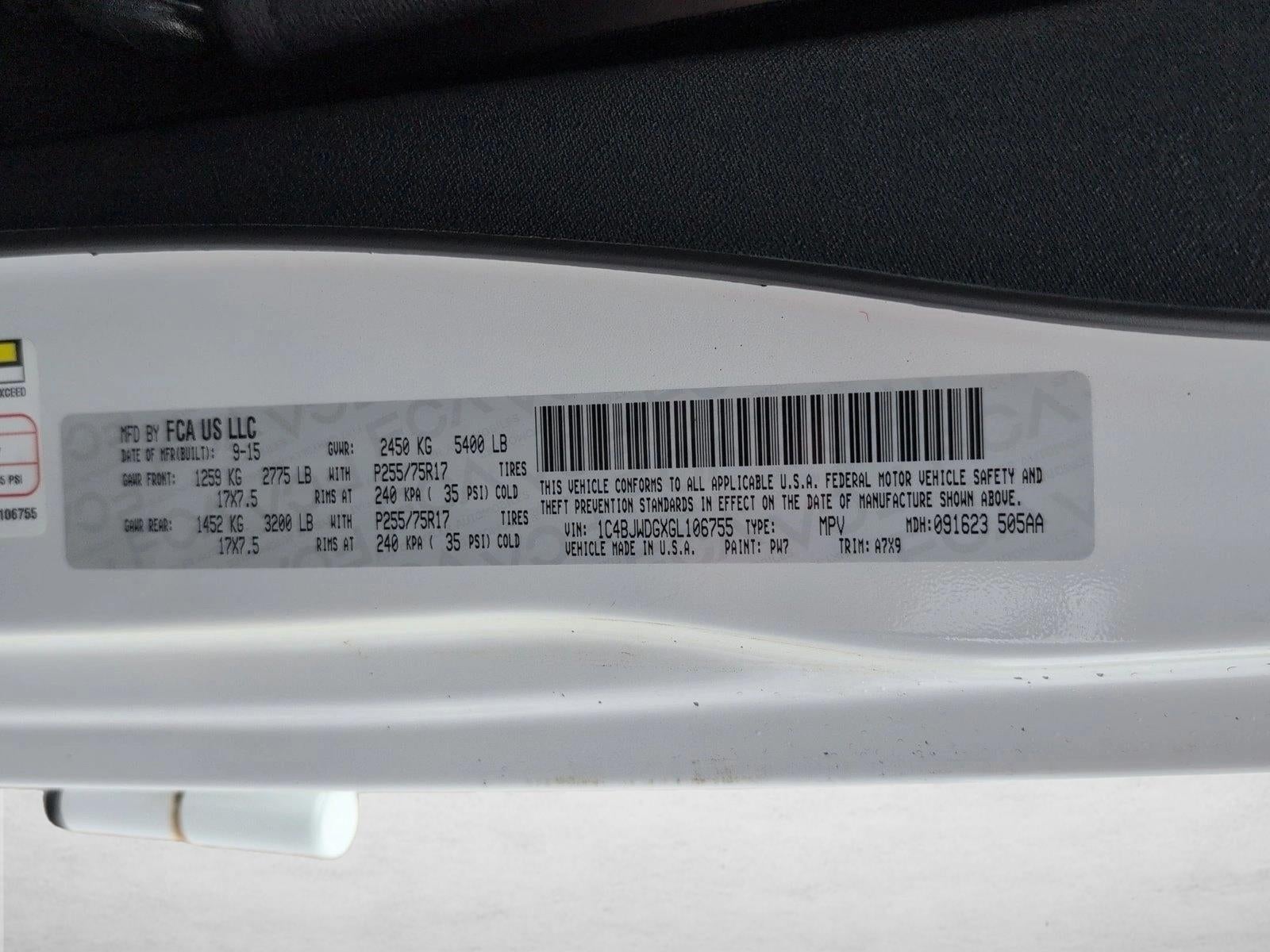 2016 Jeep Wrangler Unlimited Sport