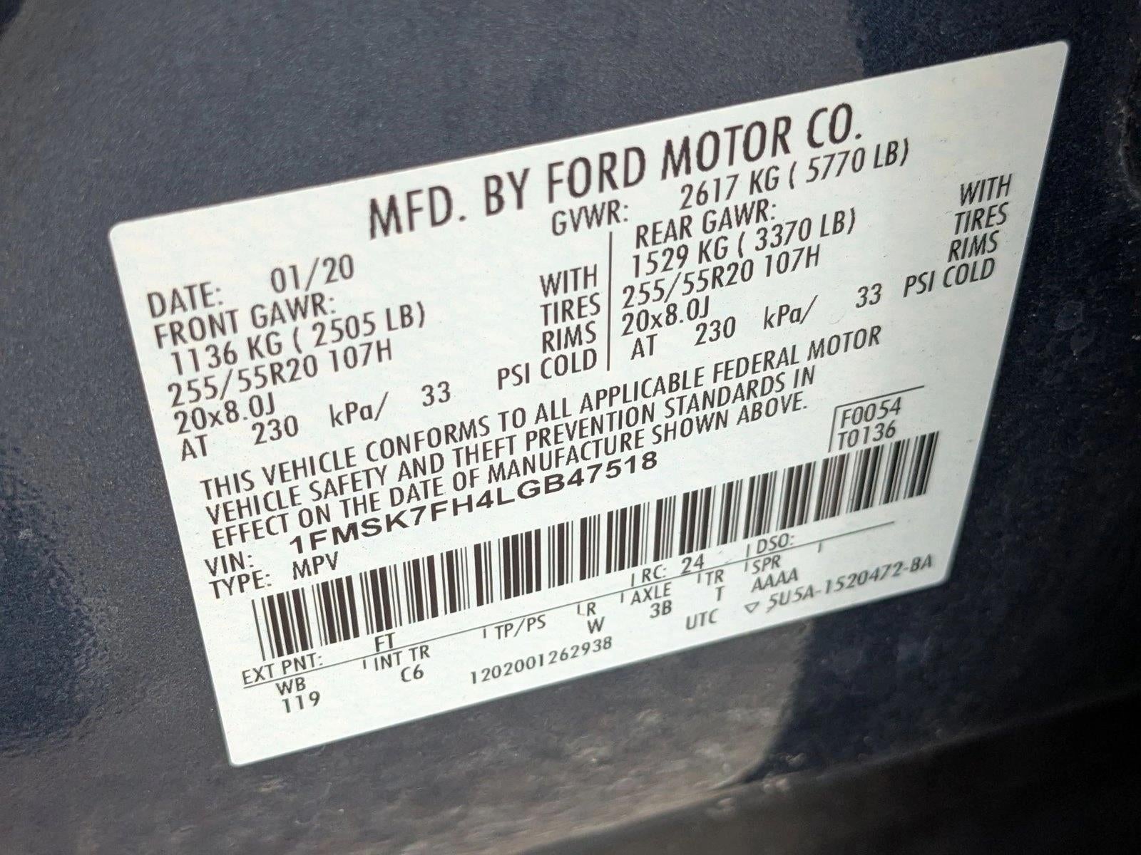 2020 Ford Explorer Limited