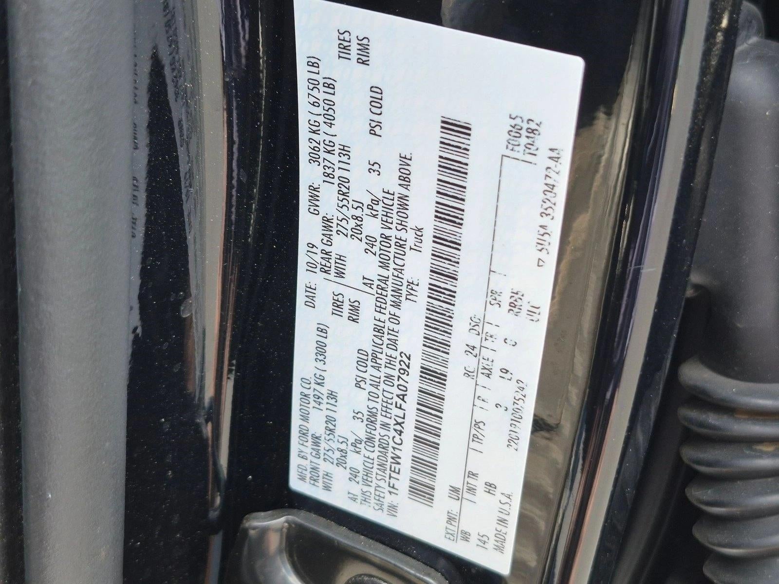 2020 Ford F-150 LARIAT