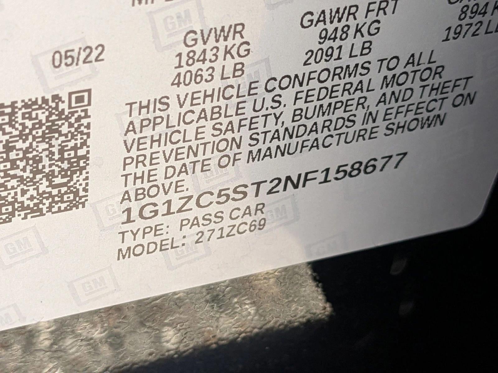 2022 Chevrolet Malibu FL