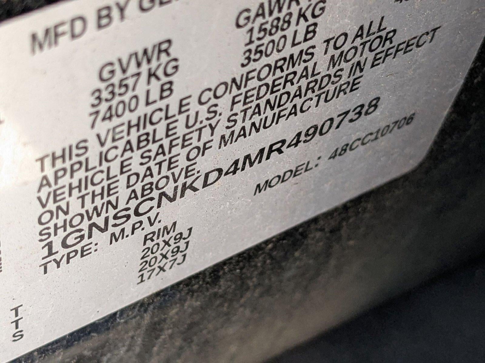 2021 Chevrolet Tahoe LT