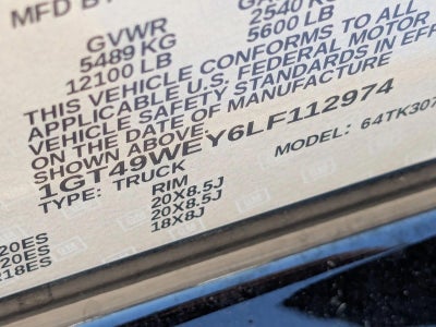 2020 GMC Sierra 3500 HD Denali