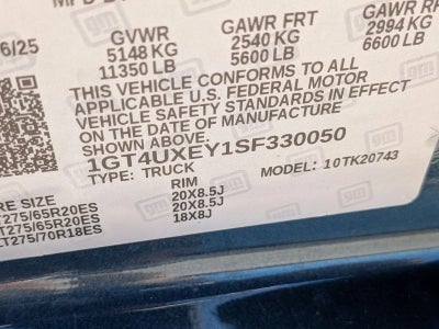 2025 GMC Sierra 2500 HD Denali Ultimate