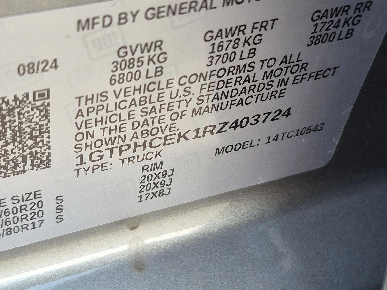 2024 GMC Sierra 1500 Elevation