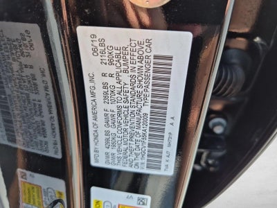 2019 Honda Accord EX-L