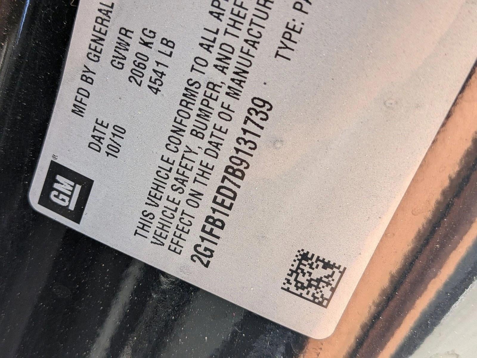 2011 Chevrolet Camaro 1LT