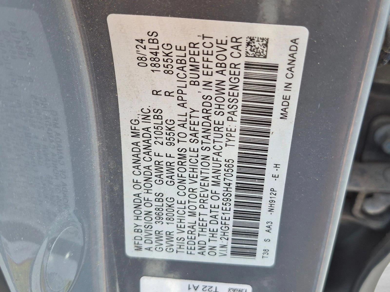 2025 Honda Civic Si Base