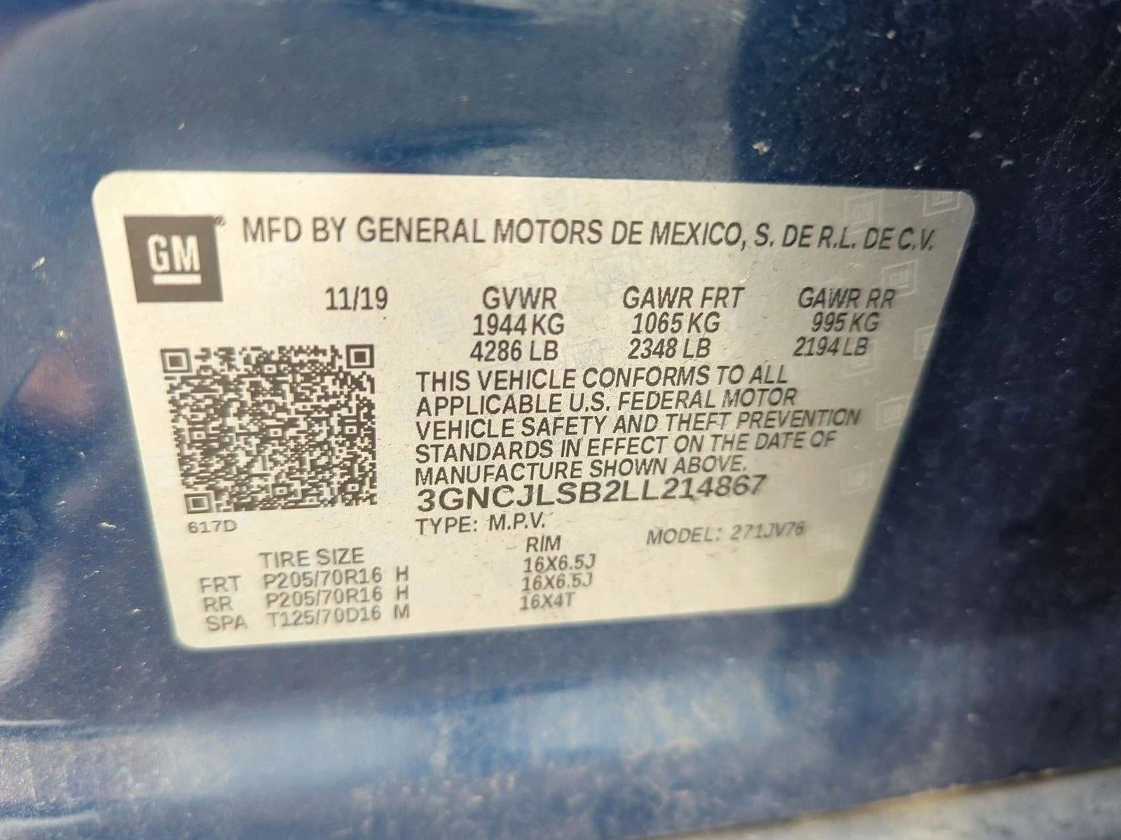 2020 Chevrolet Trax LT