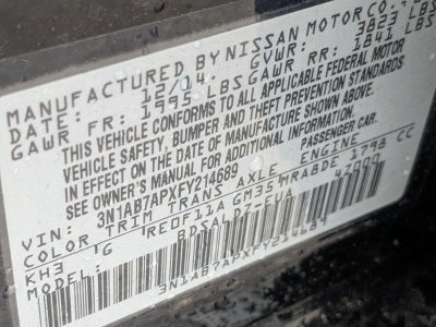 2015 Nissan Sentra SV