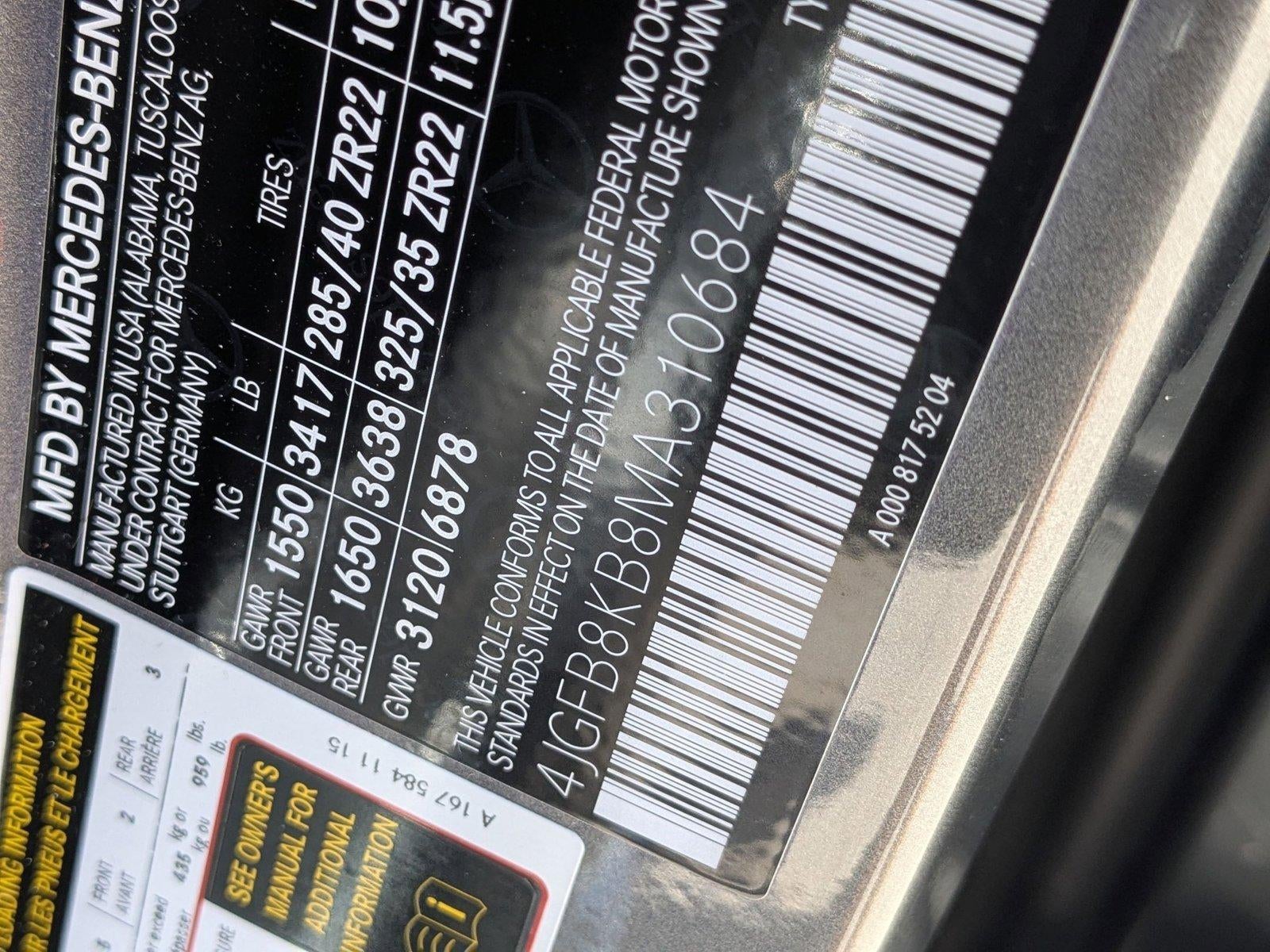 2021 Mercedes-Benz GLE AMG® GLE 63 S