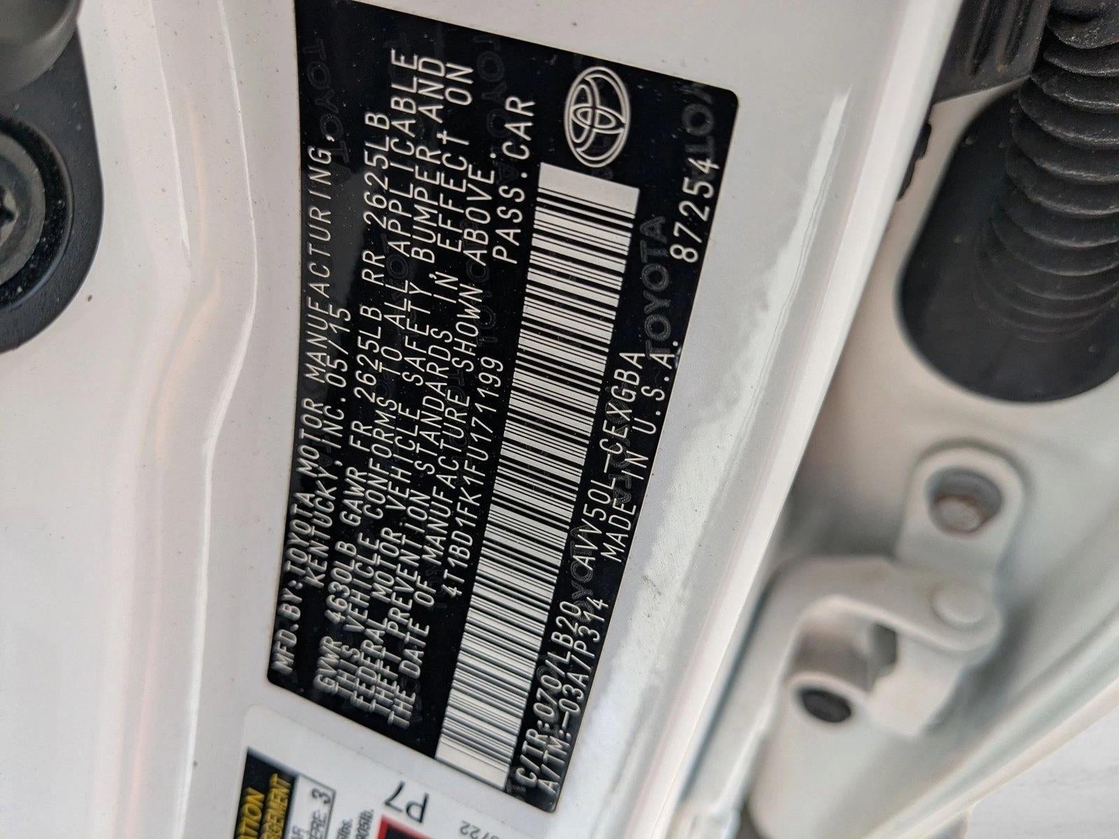 2015 Toyota Camry Hybrid LE