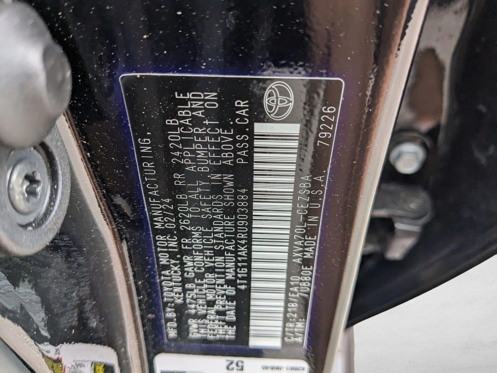 2024 Toyota Camry SE