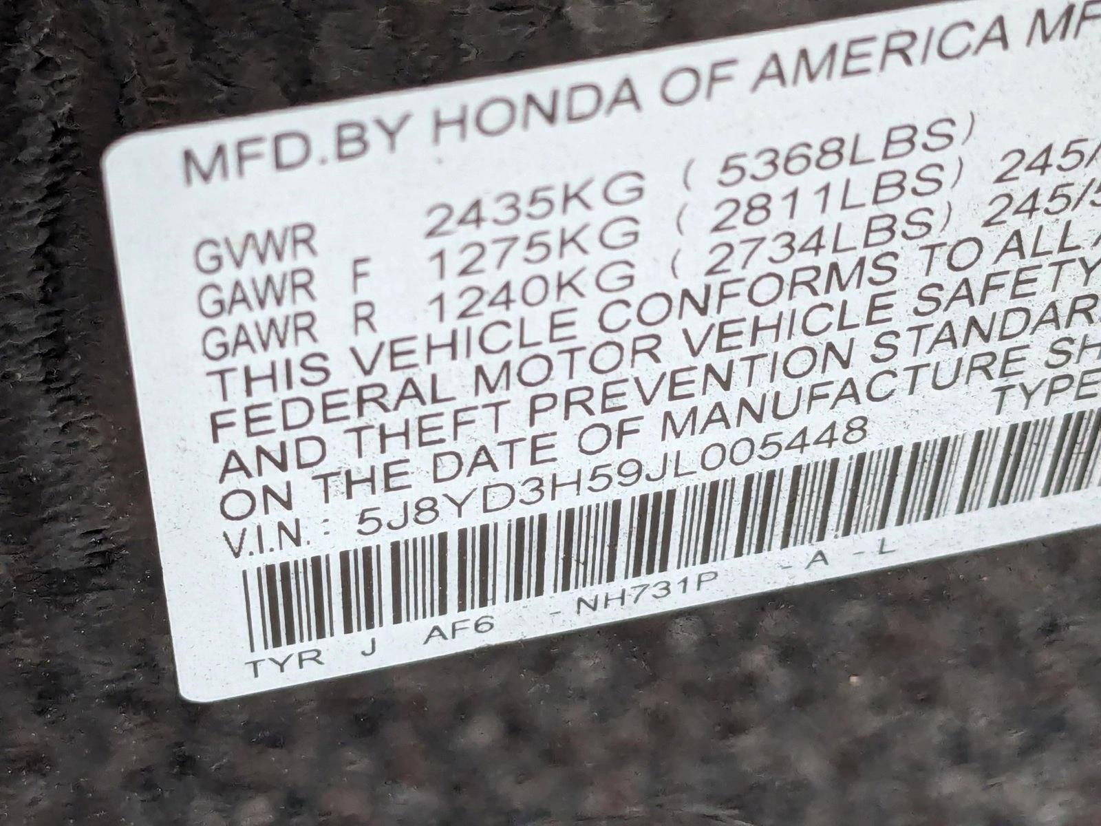 2018 Acura MDX w/Technology Pkg