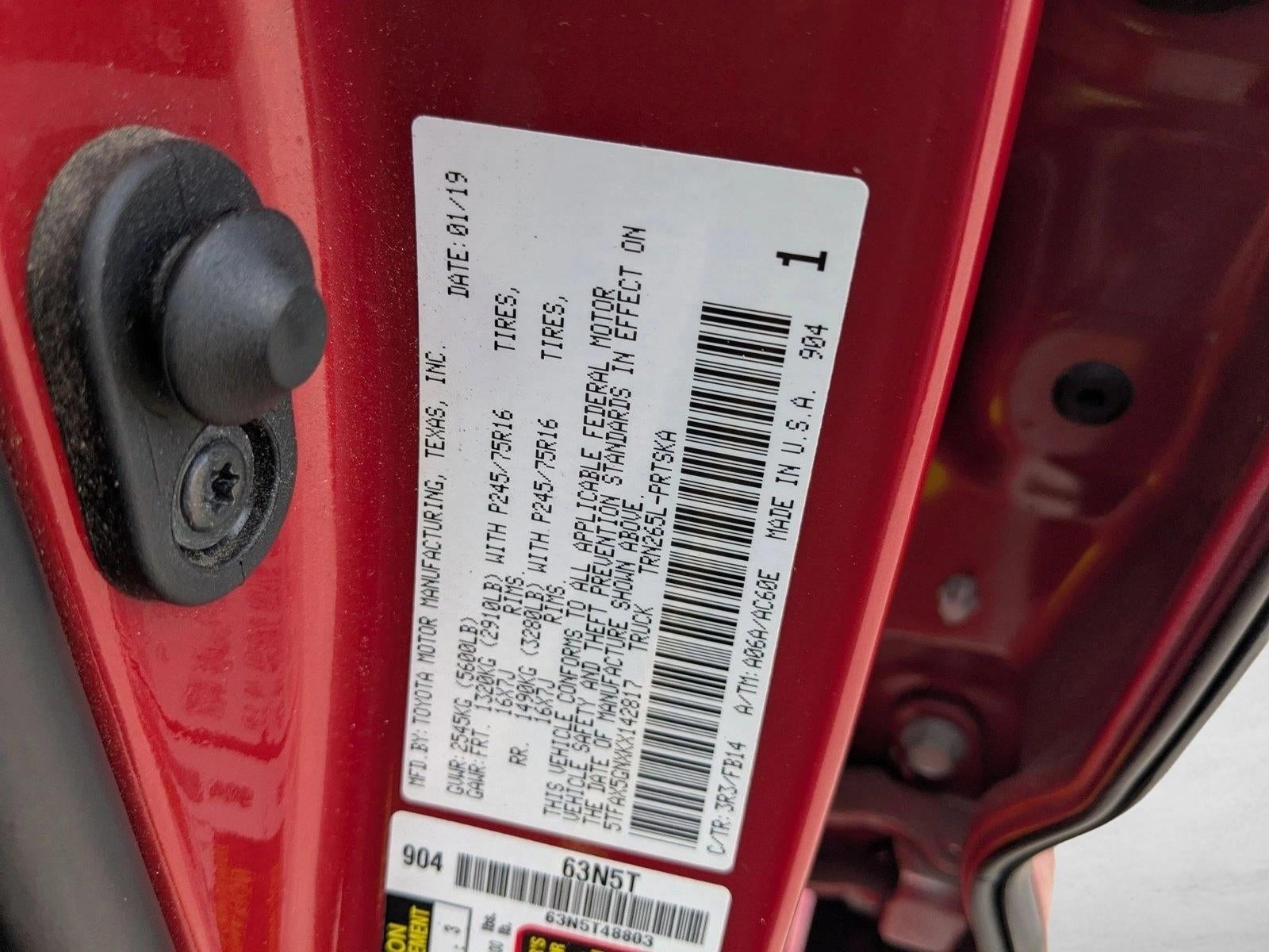 2019 Toyota Tacoma 2WD SR